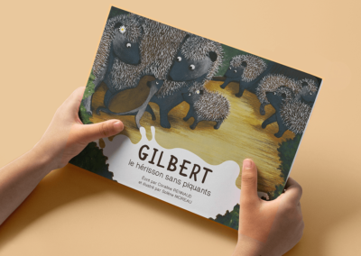 GILBERT, LE HÉRISSON SANS PIQUANTS
